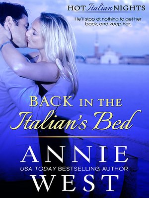 cover image of Back In the Italian's Bed